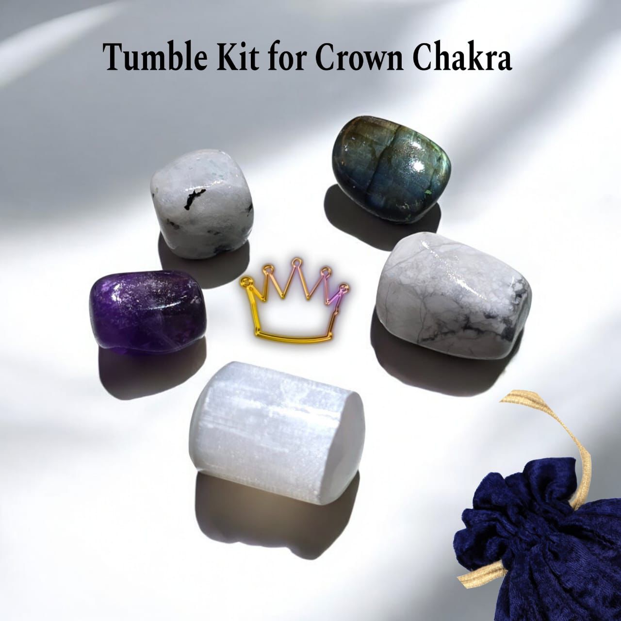 Tumble Kit For Crown Chakra
