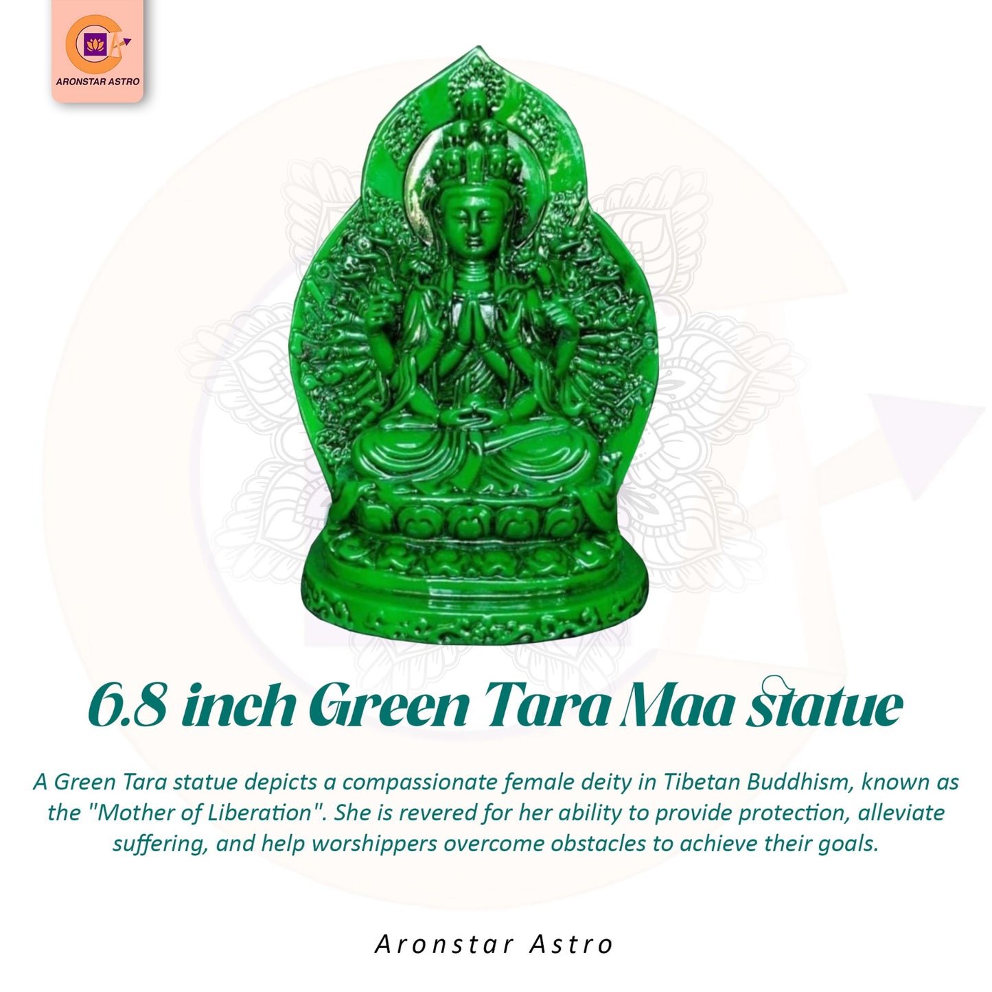 Green Tara maa Statue
