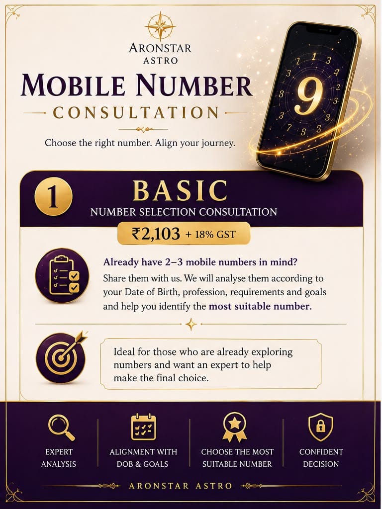 1️⃣ BASIC — NUMBER SELECTION CONSULTATION