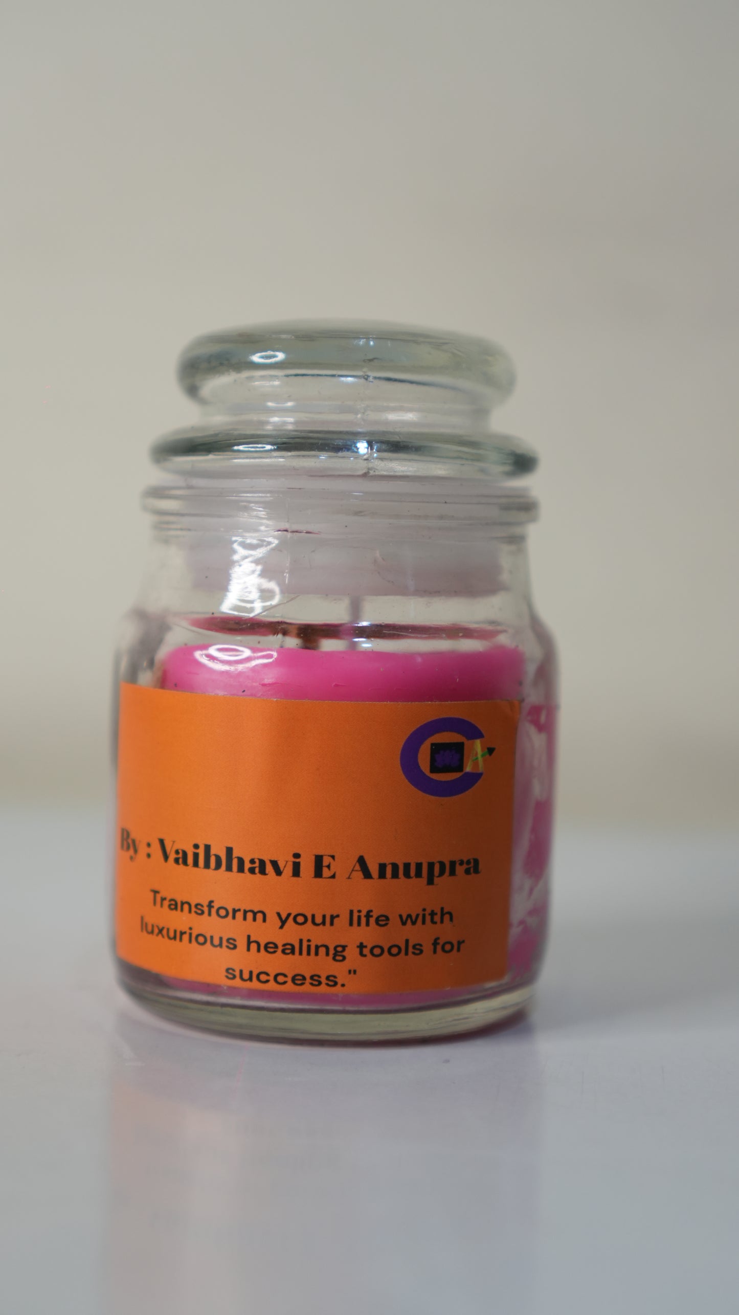 Love and Sweet Relationship Healing Candle jar