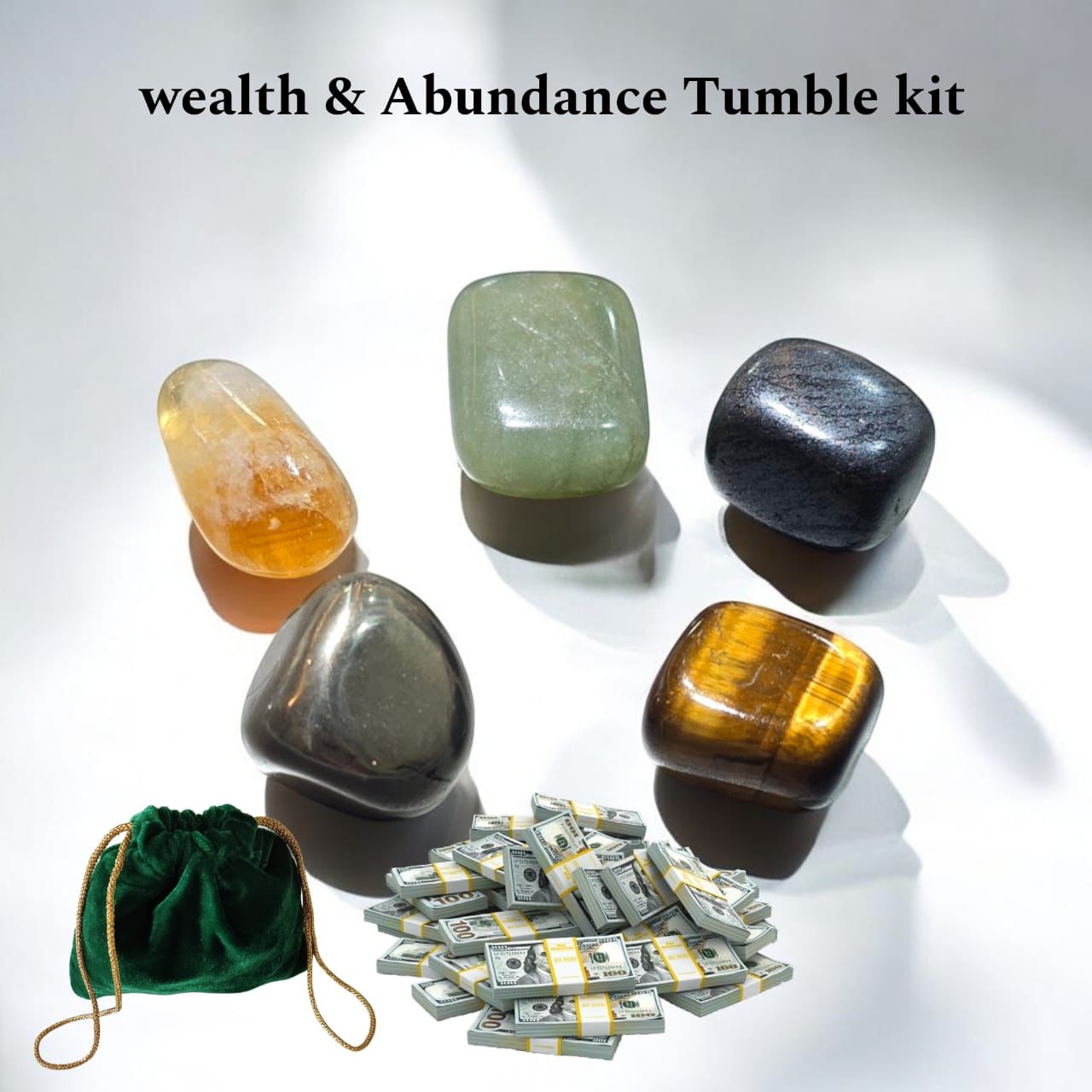 Wealth $ Abundance Tumble Kit