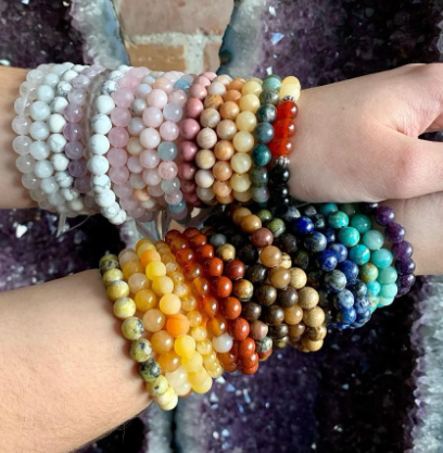 Crystal Bracelets and Jewellery