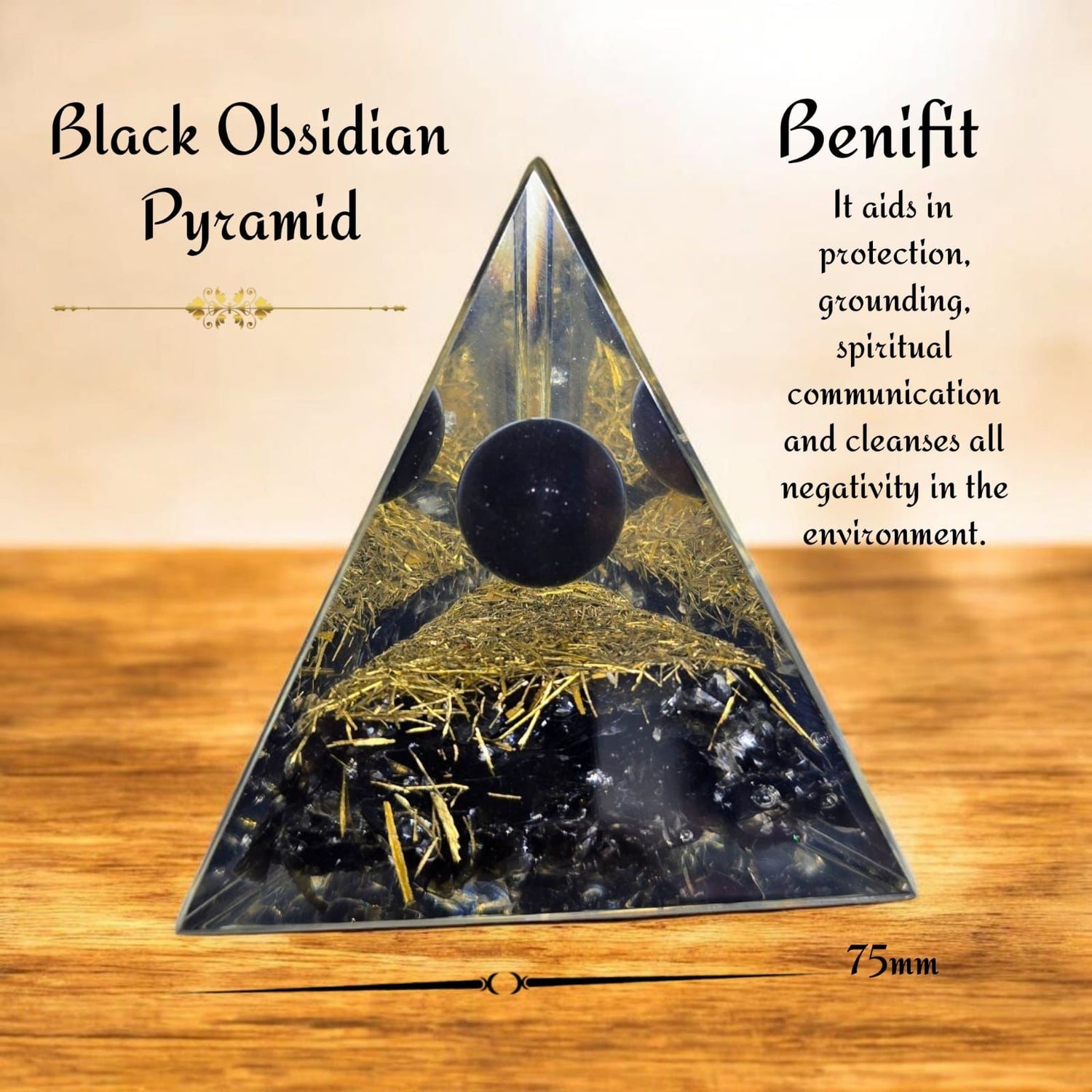 Crystal pyramids