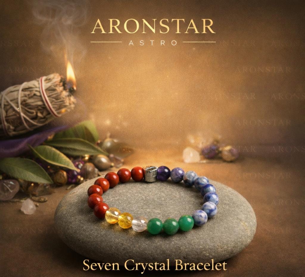 Seven Crystal Bracelet