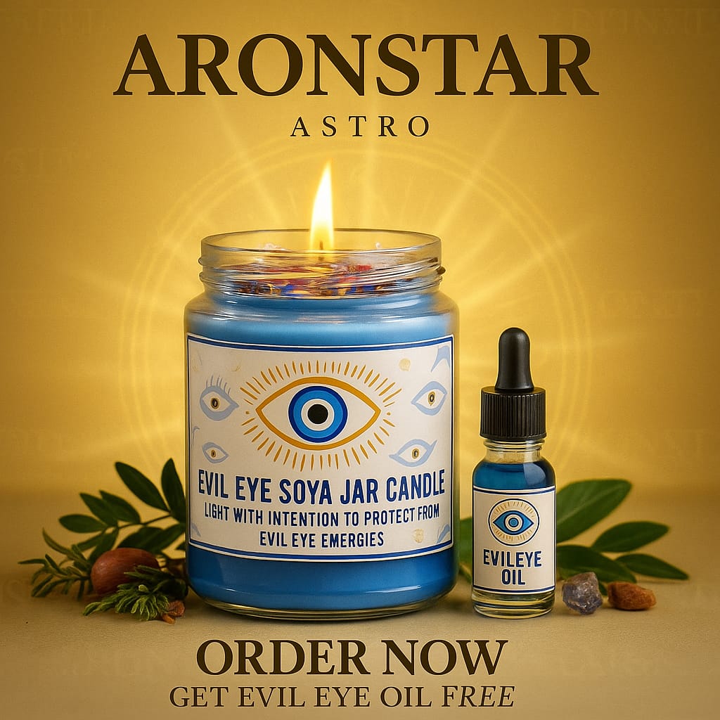Evil Eye Candle And free Evil eye oil