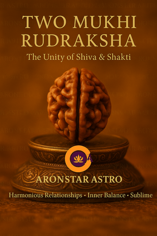 Two Mukhi Rudraksha ( Nepali Bead)