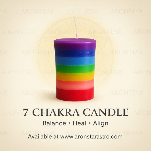 7 Chakra Candle