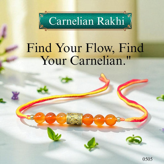 Carnelian Rakhi