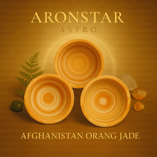 Afghanistan Orange Jade Bowls