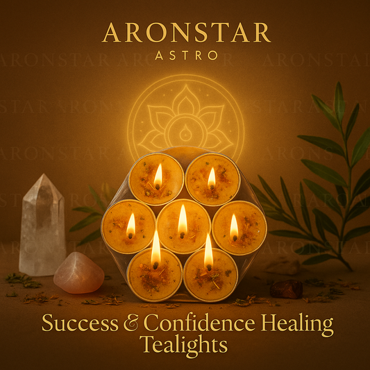 Success and Confidence Healing Tealights( pack of 21)