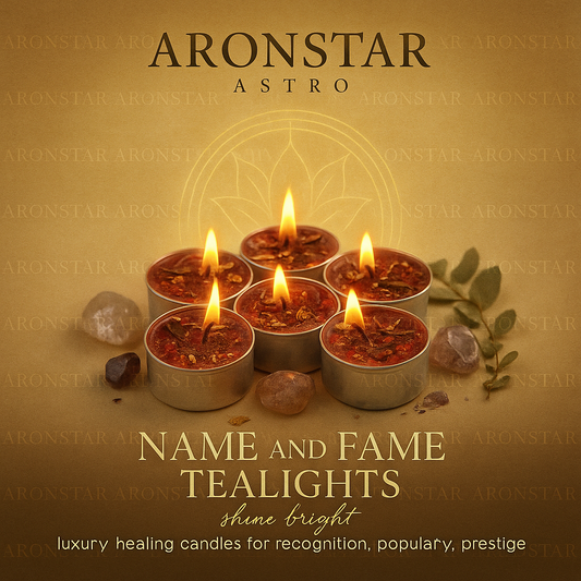 Name and Fame Tealights candle (pack of 21)