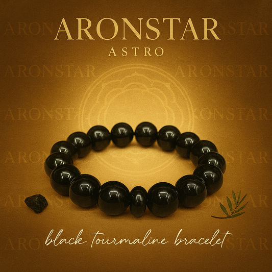 Black Tourrmouline Bracelet (10MM)