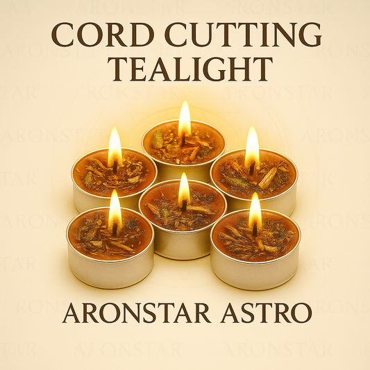 Cord Cutting Tealights (pack of 21)