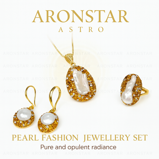 Pearl Fashion Jewellery Set