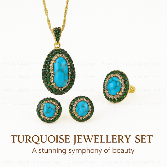 Turquoise Jewellery Set