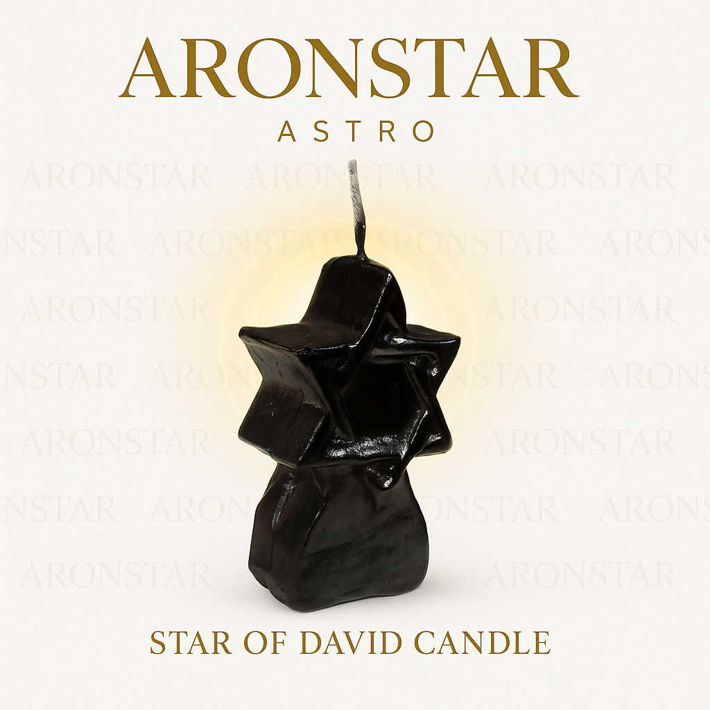 Star of David Candle