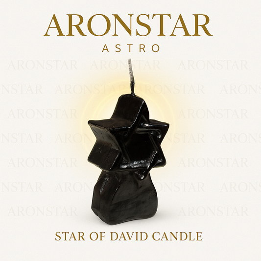 Star of David Candle