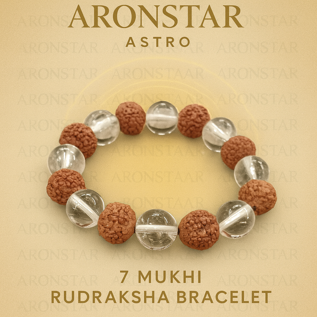 7 Mukhi Rudraksha Bracelet