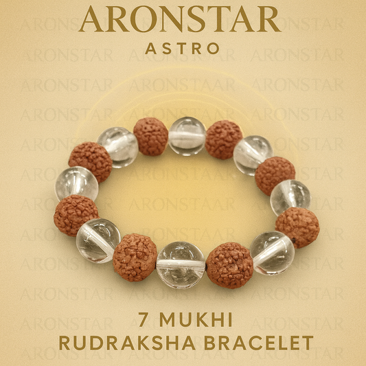 7 Mukhi Rudraksha Bracelet