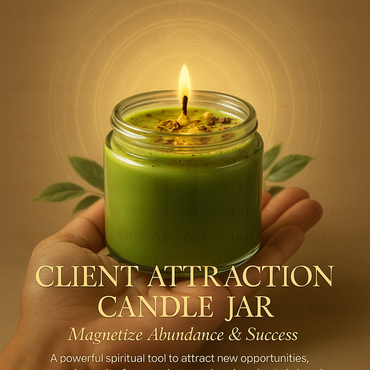 Client Attraction Candle