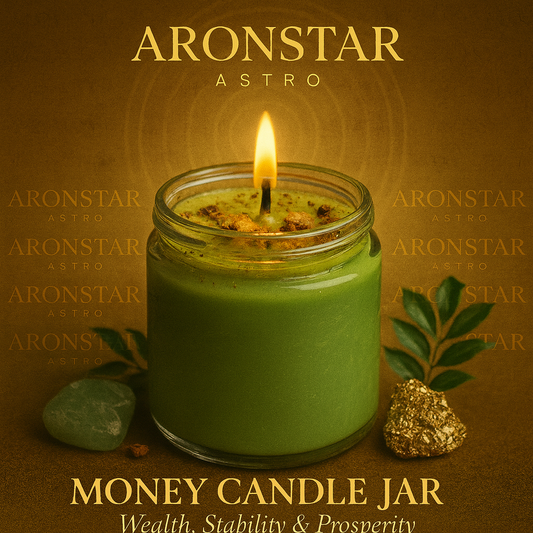 Money Candle Jar