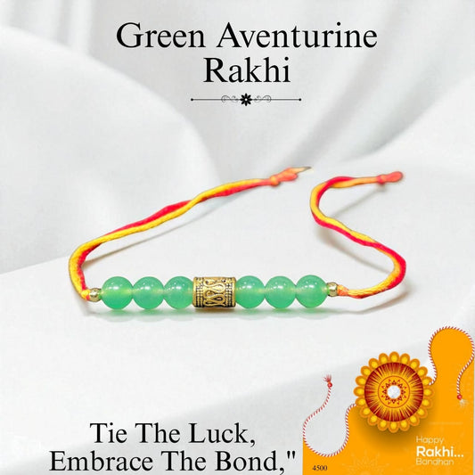 Green Aventurine Rakhi