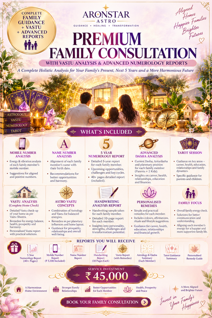 Premium Family Consultation