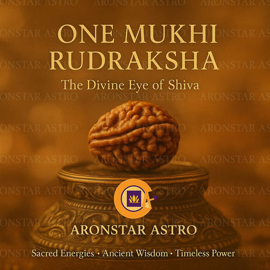 One Mukhi Rudraksha( With Silver Cap at zero extra charges)