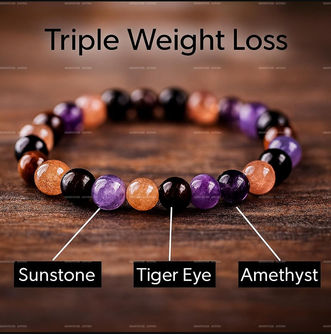 Triple Stone Slimming Bracelet – The Ultimate Wellness Companion