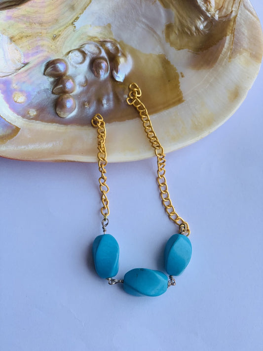Turquoise with chain