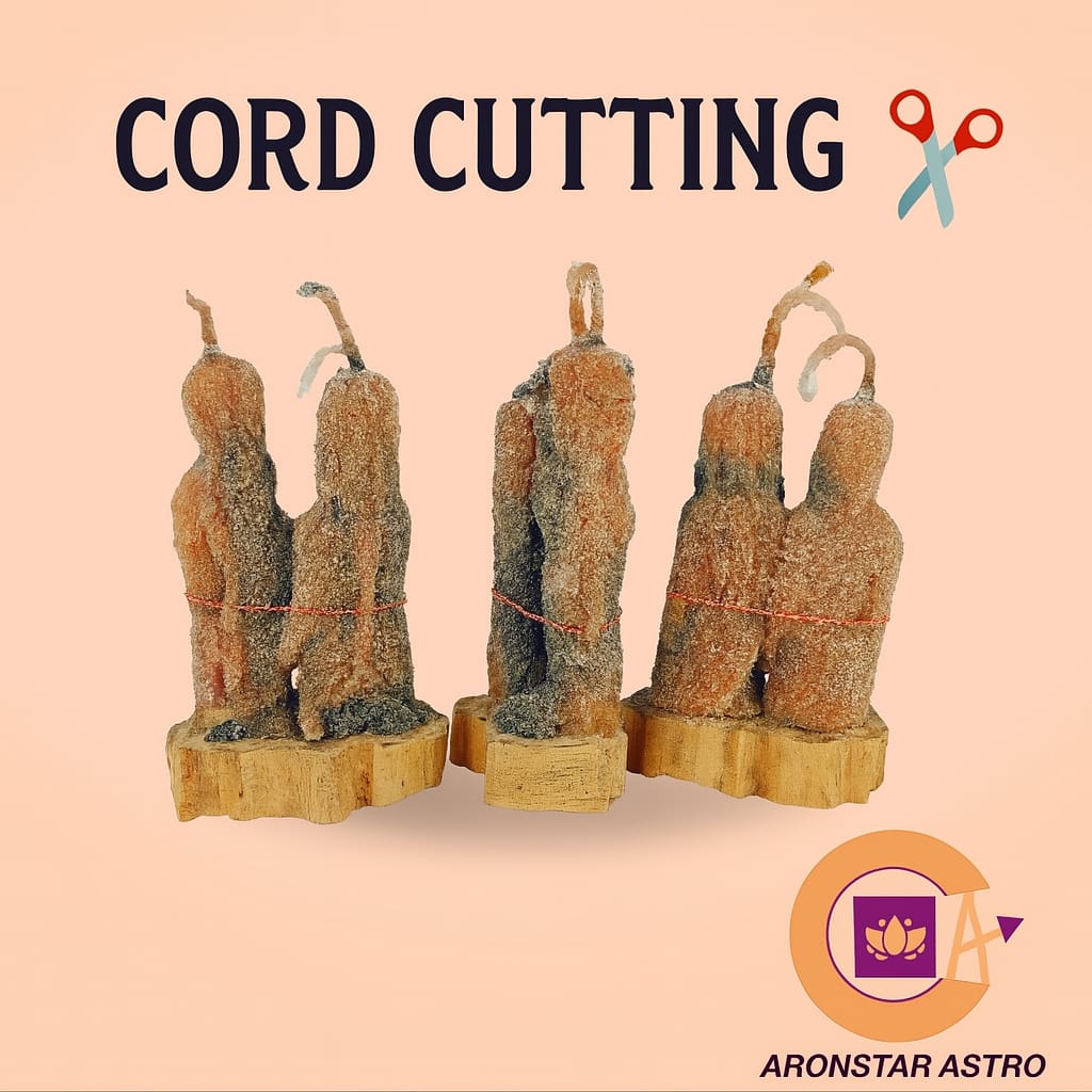 Cord Cutting Candle