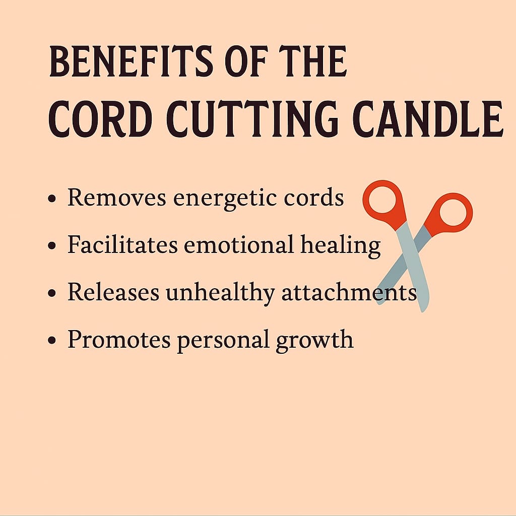 Cord Cutting Candle