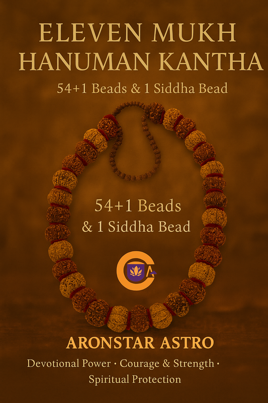11 Mukhi Hanuman Kantha