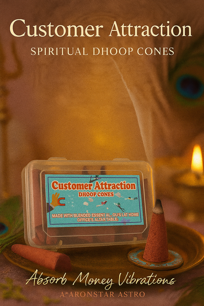Client Attraction Dhoop cones( app 30 comes)