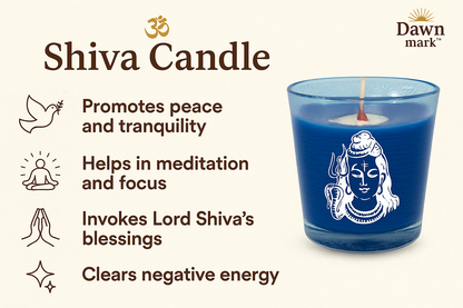Lord Shiva Candle