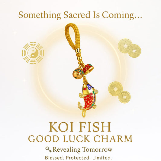 Koi Fish Good Luck Charm