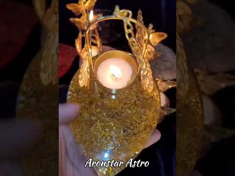 Tea Lights With Crystal Holder's