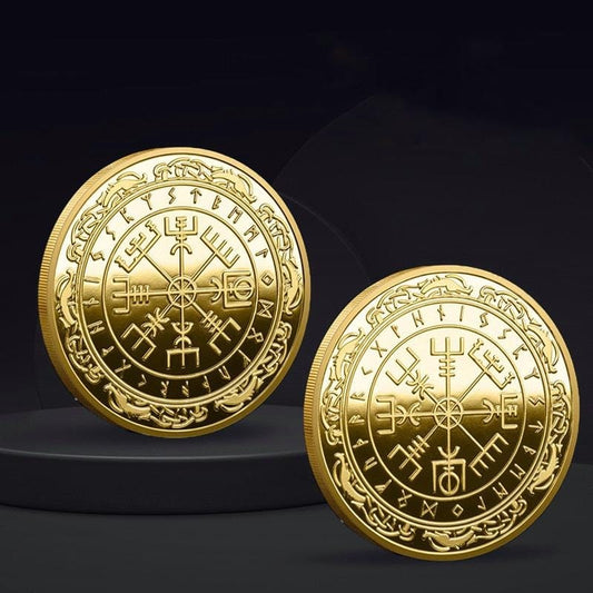 Viking Compas Coin