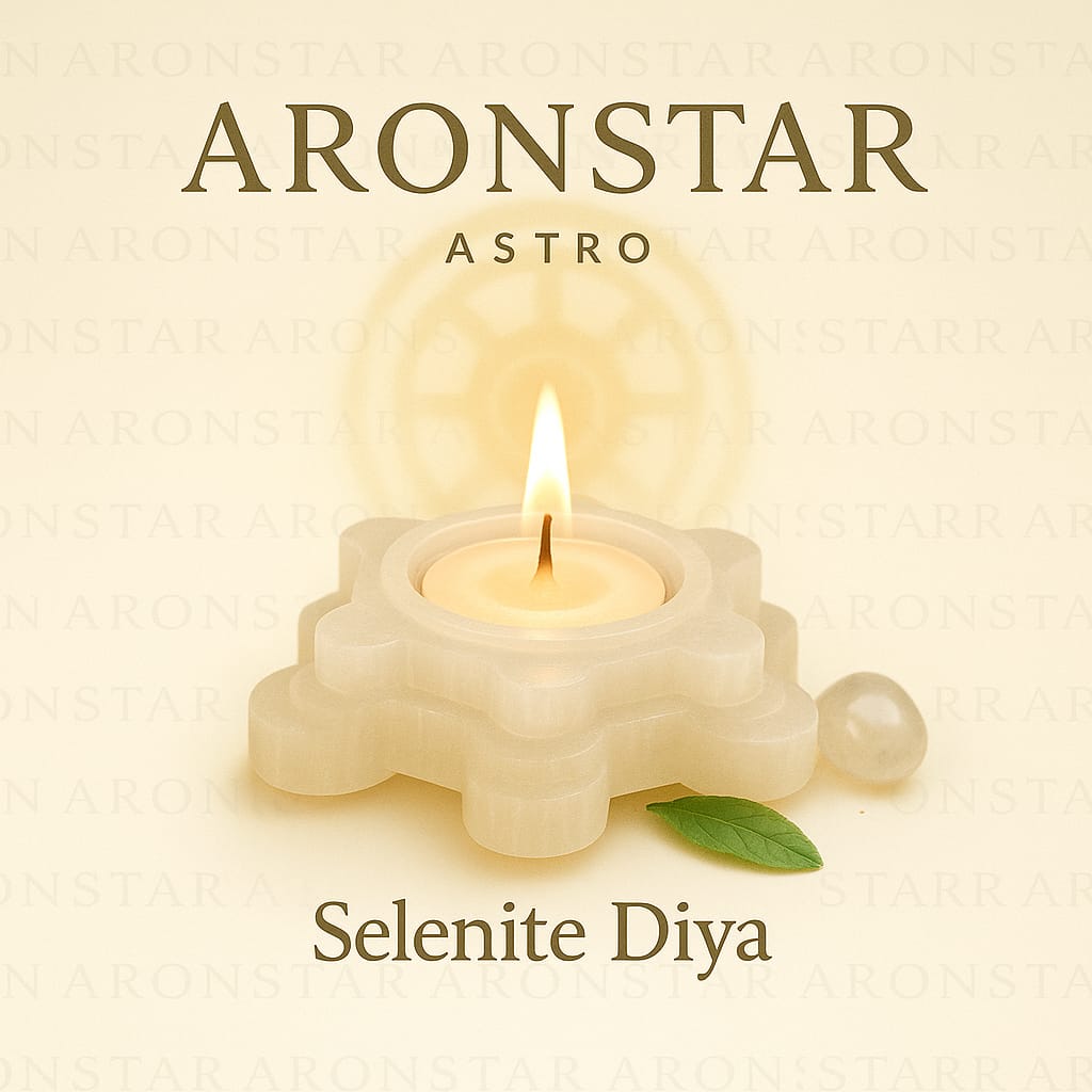 Selenite Diya