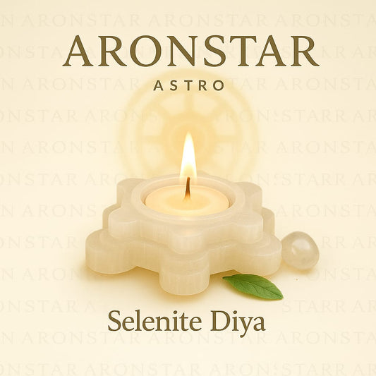 Selenite Diya