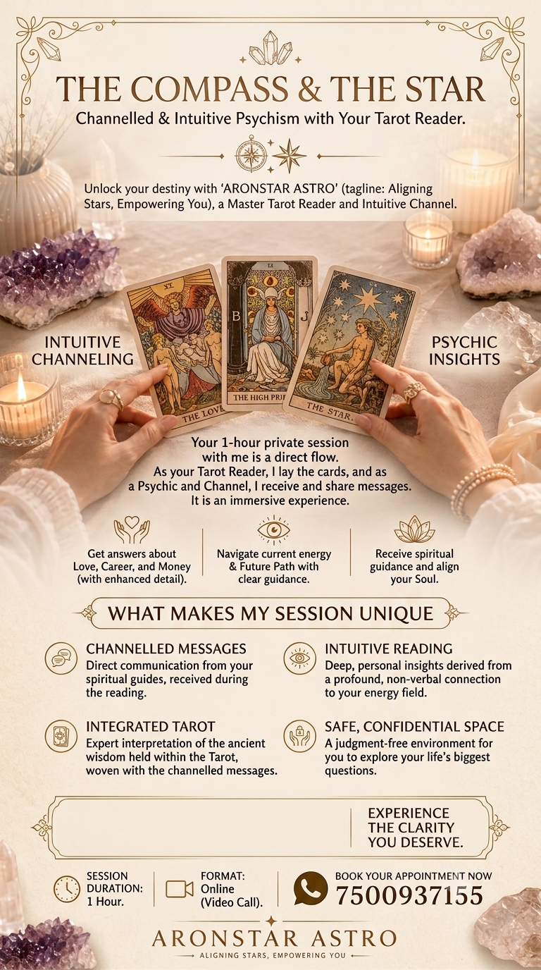 Psychic Reading with Channelised Messages( 60 minutes)