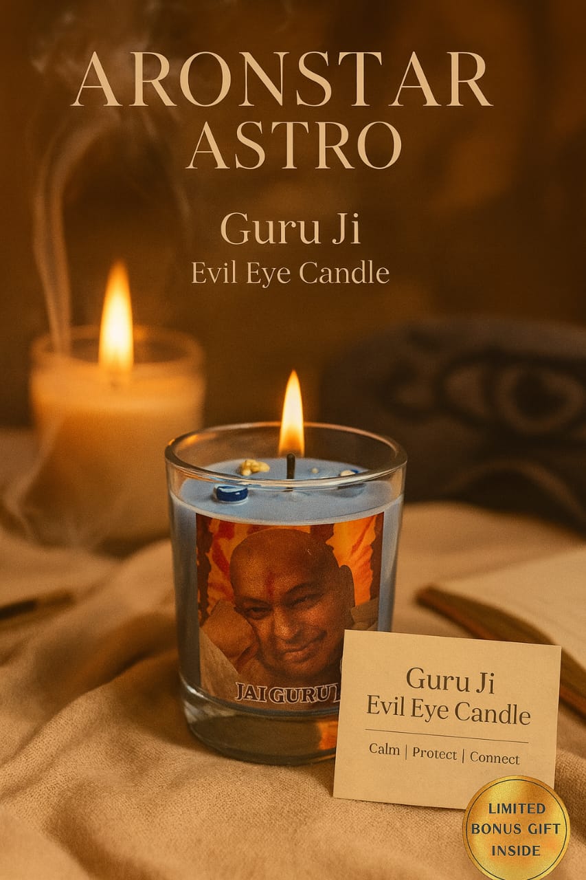 Guru ji Evil Eye Candle