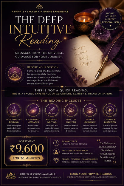 Psychic Reading with Channelised Messages(30 minutes)